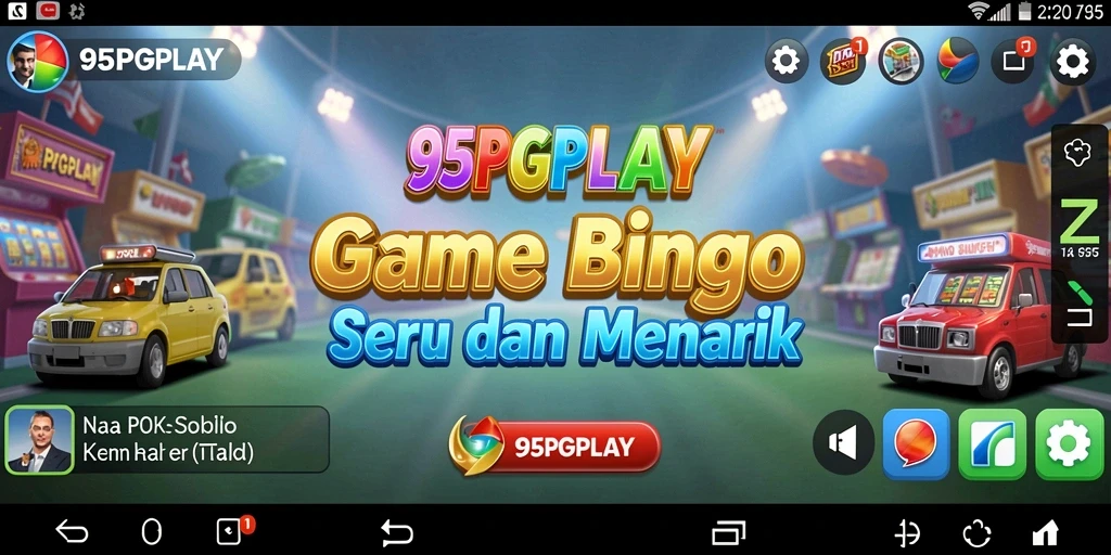 Tampilan seru gameplay Bingo di 95PGPLAY.