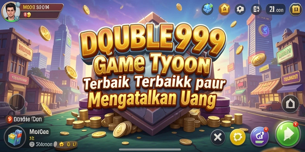 Tampilan gameplay menarik dari DOUBLE999 dengan berbagai pilihan investasi Tycoon.