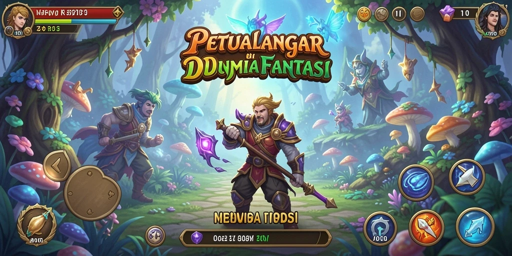 Screenshot gameplay MPOID dengan aksi petualangan seru.