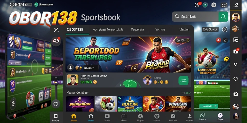 Tampilan gameplay menarik dari OBOR138 dalam taruhan olahraga.