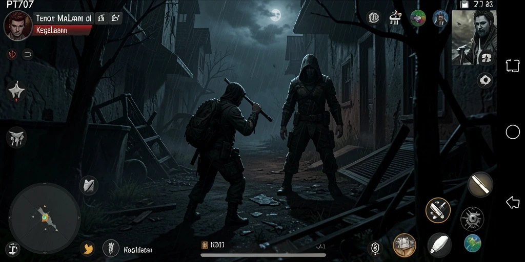Menampilkan gameplay menegangkan dengan suasana Horror yang sangat kental.