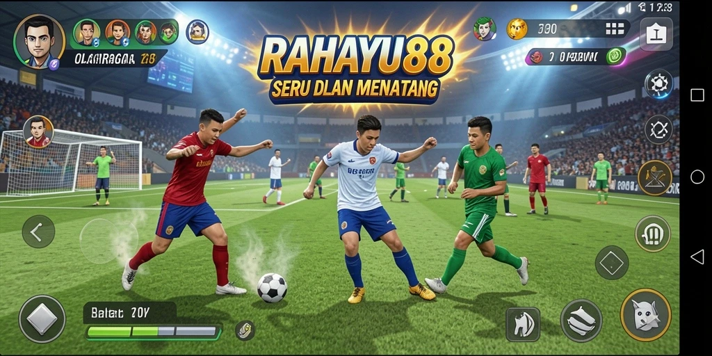 Tampilan gameplay RAHAYU88 yang intens dan seru