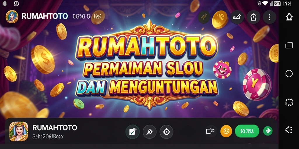 Screenshot gameplay menampilkan slot menarik dan interface pengguna yang ramah.