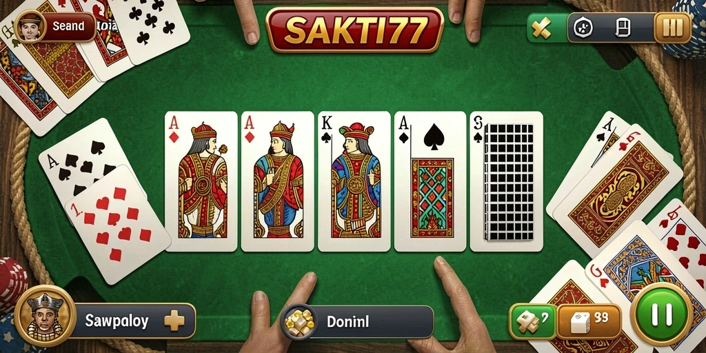 Tampilan gameplay seru dari SAKTI77 yang menarik dan interaktif.