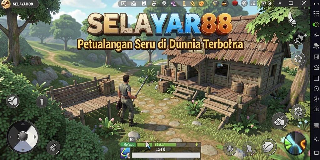 Tampilan gameplay seru di dunia terbuka SELAYAR88.