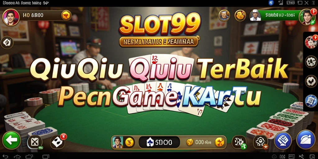 Tampilan gameplay SLOT99 yang menegangkan dan seru dalam QiuQiu.